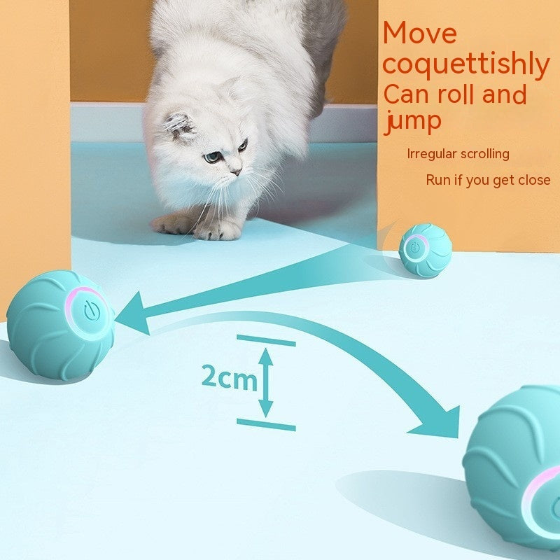Smart Cat Rolling Ball – Engaging Self‑Play Toy to Keep Cats Active