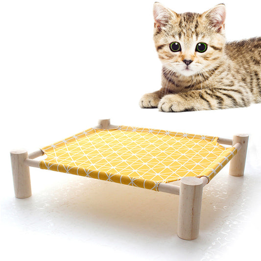 StayPaws Solid Wood Dog Bed