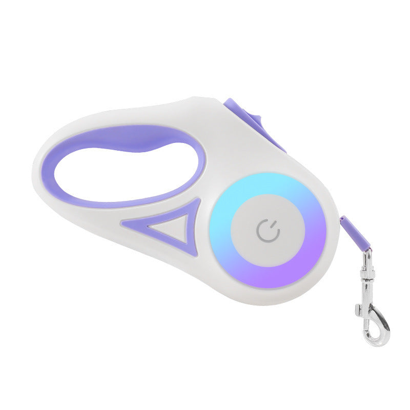 Dog Leash Retractable Leash And Dog Collar Spotlight Automatic Pet Dog Cat Traction Rope For Small Medium Dogs Pet Product - Barking Good Deals