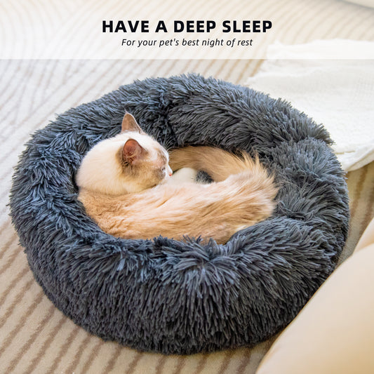 CozyNest 2‑in‑1 Winter Pet Bed