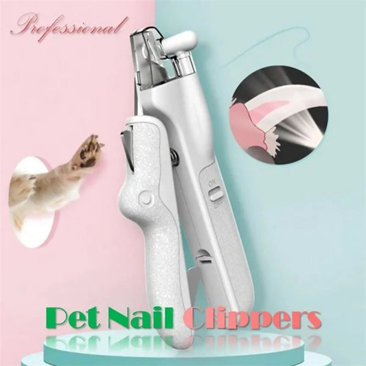 SafeGlow LED Pet Nail Clippers – Calm, Confident Grooming for Cats & Dogs