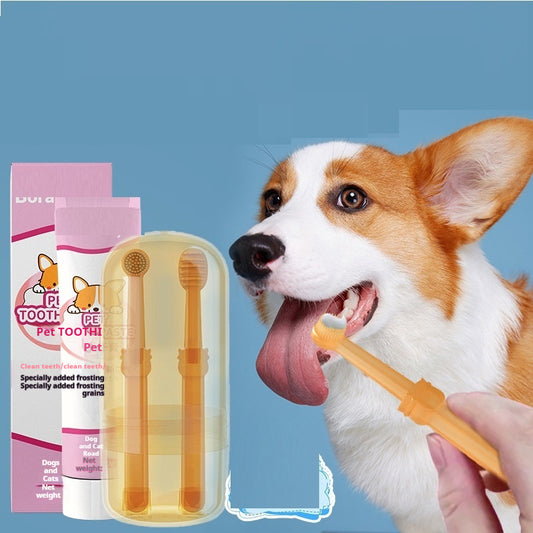 FreshSmile Finger Toothbrush for Dogs & Cats