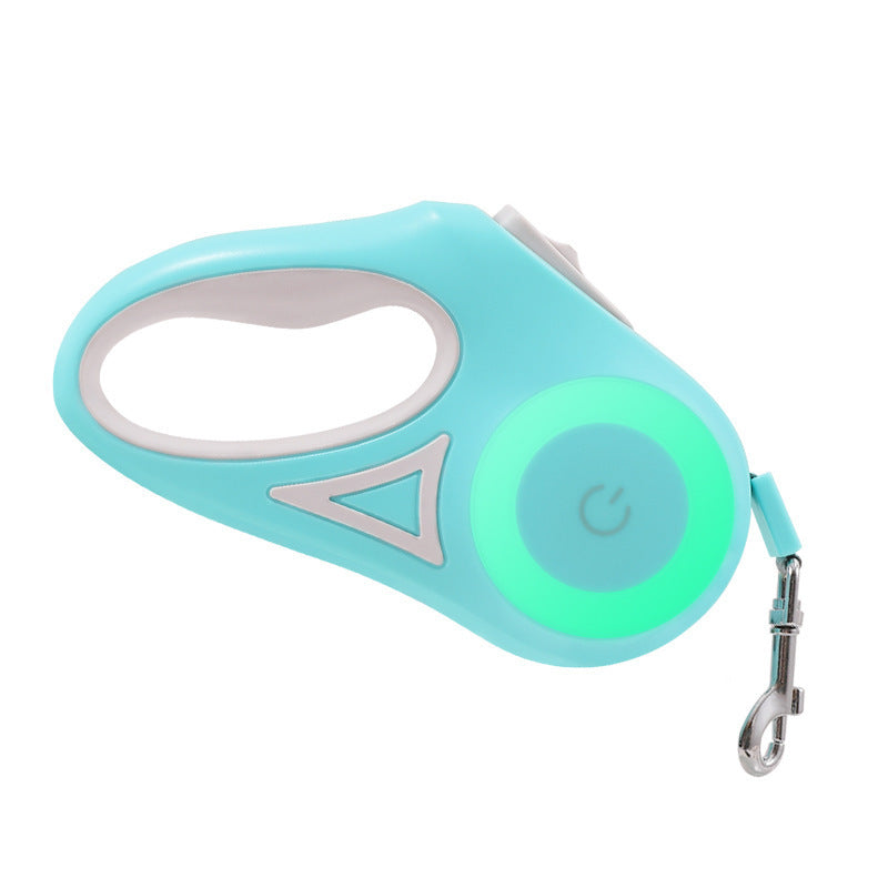 Dog Leash Retractable Leash And Dog Collar Spotlight Automatic Pet Dog Cat Traction Rope For Small Medium Dogs Pet Product - Barking Good Deals