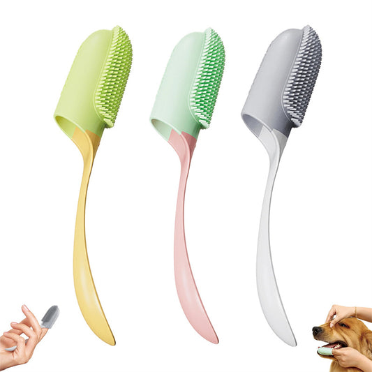 Gentle Fingertip Dog & Cat Toothbrush – Fresh Breath, Healthy Smile