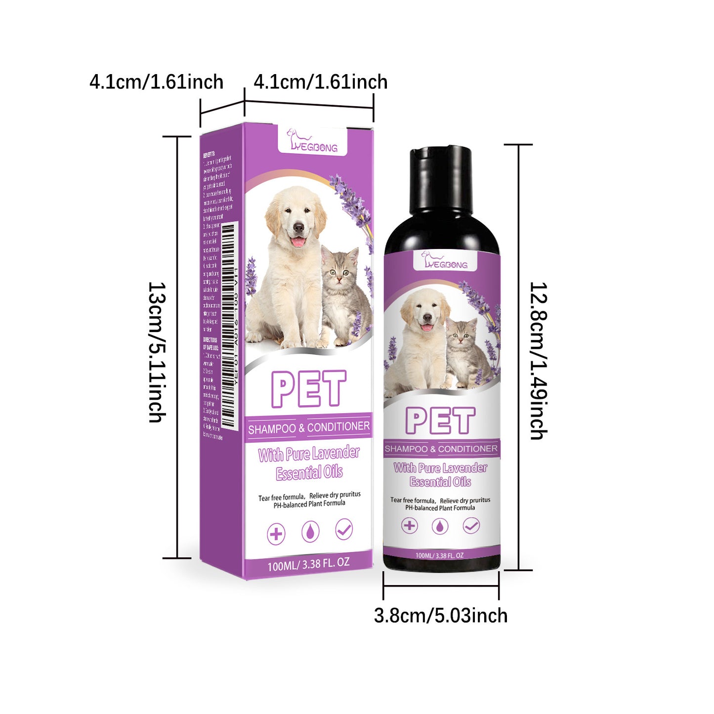 Gentle Care Pet Shampoo for Sensitive Skin