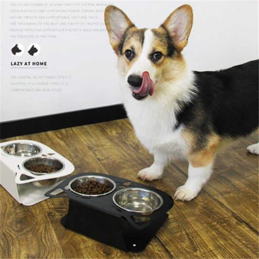 Anti-Fall Pet Feeding Bowl — Mess‑Free Dining for Happy Dogs