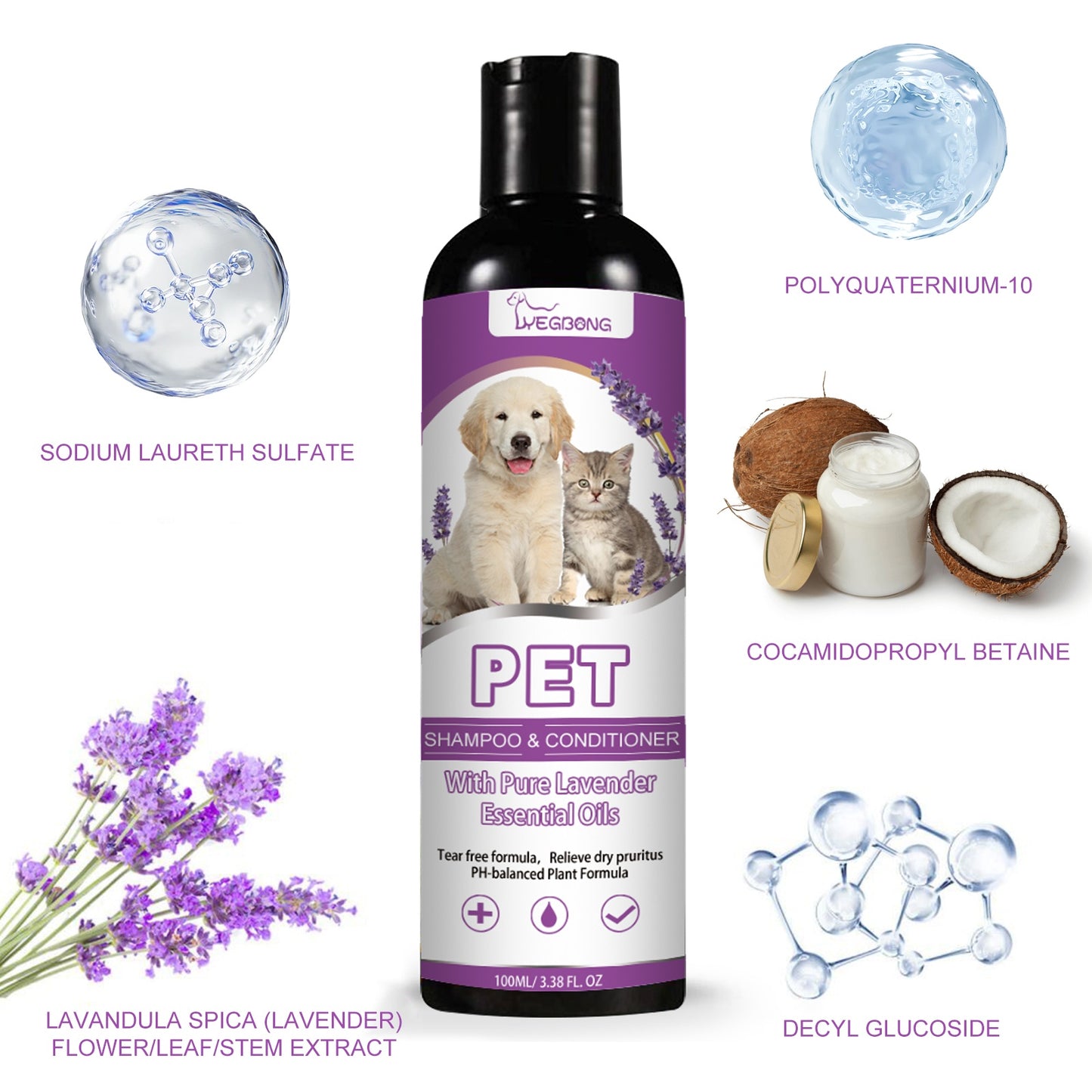 Gentle Care Pet Shampoo for Sensitive Skin