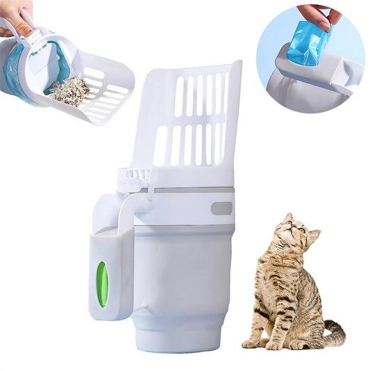 PurrClean Pro Scoop – 2‑in‑1 Cat Litter Solution