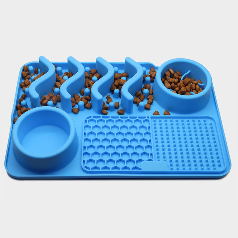 Silicone Dog Lick Mat – Calming Slow‑Feeder & Enrichment Pad