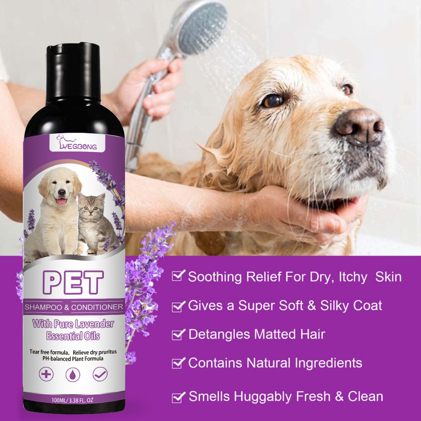 Gentle Care Pet Shampoo for Sensitive Skin