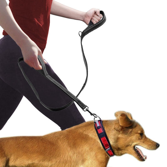 Ultimate Control & Comfort: Double‑Handle Pull Leash for Stress‑Free Walks