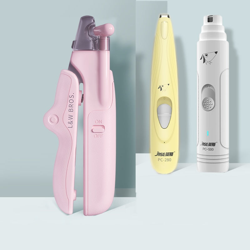 SafeGlow LED Pet Nail Clippers – Calm, Confident Grooming for Cats & Dogs
