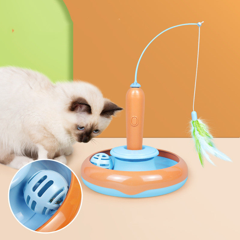 Twirl of Joy: Effortless Fun for Your Cat