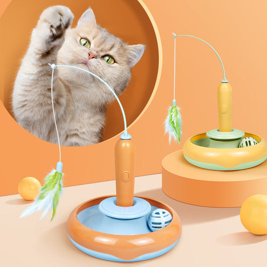 Twirl of Joy: Effortless Fun for Your Cat