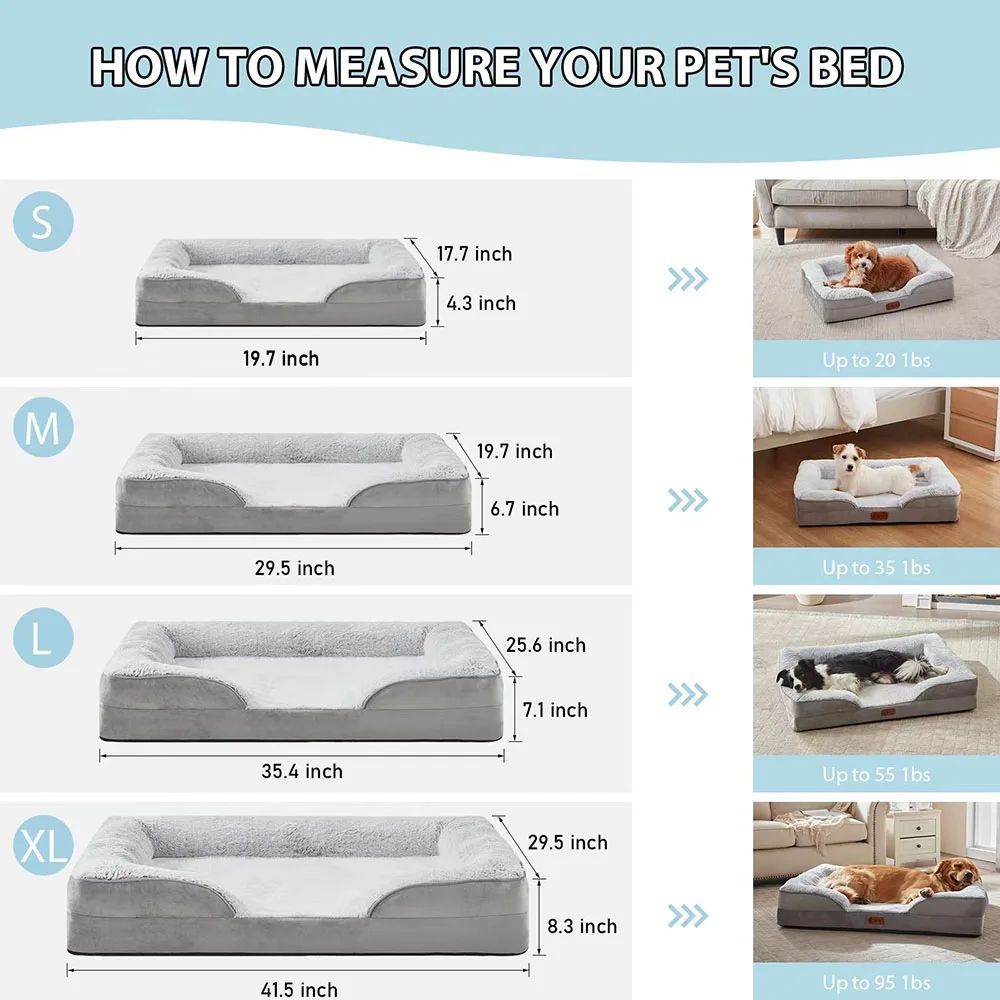 Premium Waterproof Sofa-Style Pet Bed – Comfort You Can Count On