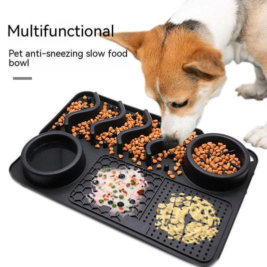 Silicone Dog Lick Mat – Calming Slow‑Feeder & Enrichment Pad