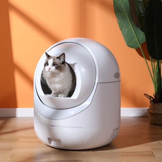 Royal‑Privacy Self‑Cleaning Cat Litter Box – No‑Odour, No‑Scooping