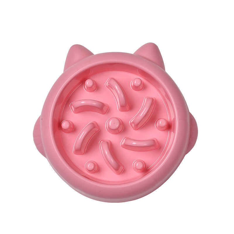Interactive Slow-Feed Pet Bowl (Anti‑Gulp / Choke‑Resistant)