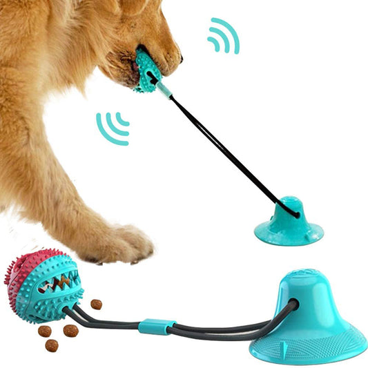 Joy‑Pull Self‑Play Suction‑Cup Dog Ball
