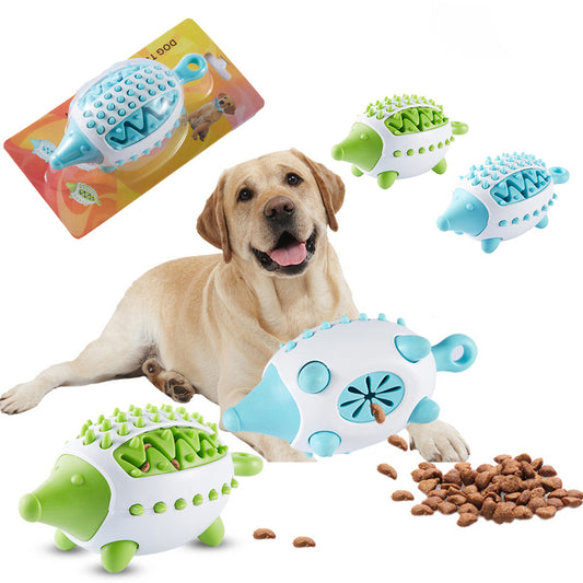 Interactive TPR Food‑Dispensing Dog & Cat Toy – Clean Teething, Smart Play