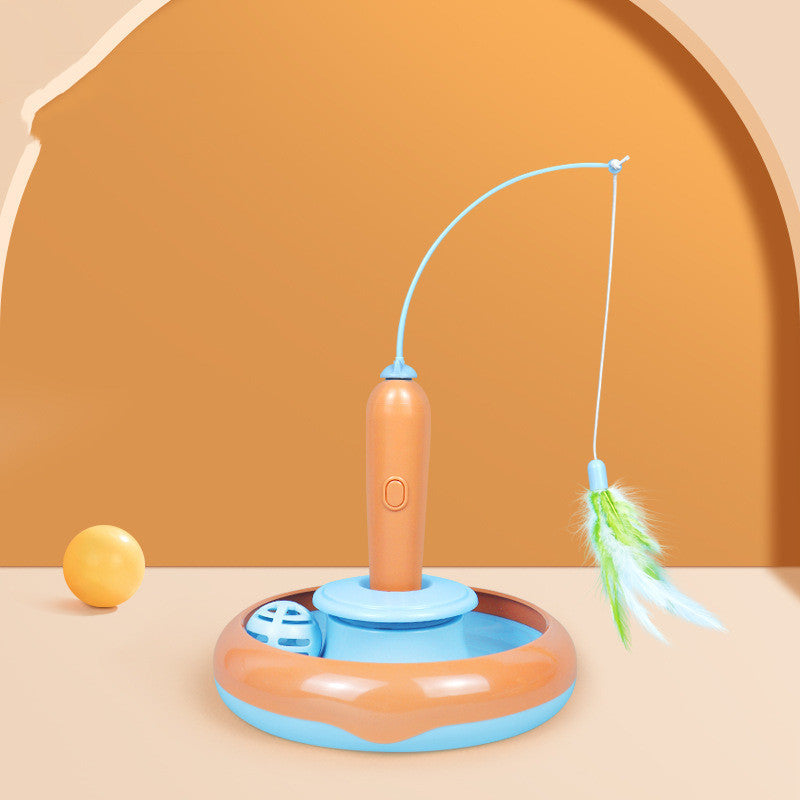 Twirl of Joy: Effortless Fun for Your Cat