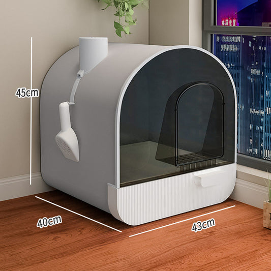 PureAir Closed‑Type Cat Litter Box – Odour‑Free, Clean & Private